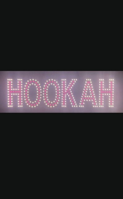 BUSINESS IMAGE SIGN LED (HOOKAH) DESIGN