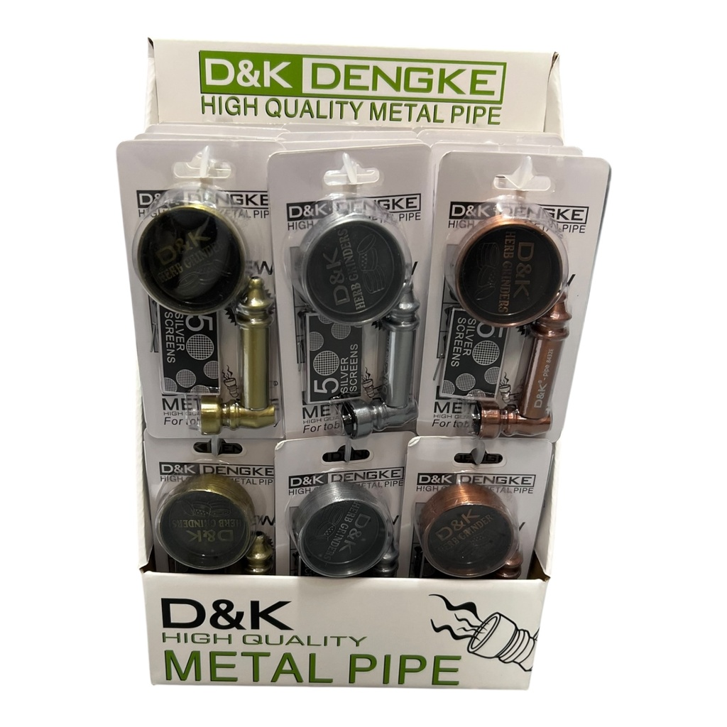 D&K DENGKE SMOKING SET #8432 BOX OF 24