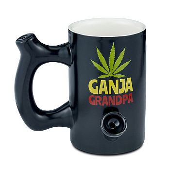 FASHIONCRAFT CERAMIC GANJA GRANDPA MUG #82549