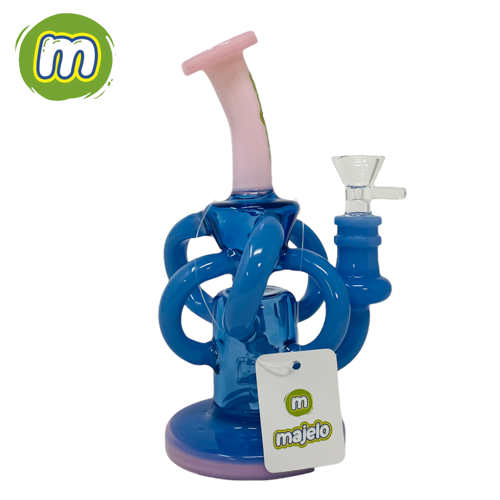MAJELO GLASS WATER PIPE #MJ43573