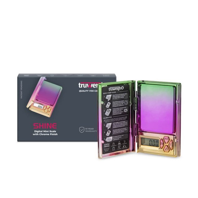 TRUWEIGH SHINE DIGITAL SCALE 100G X 0.01G RAINBOW
