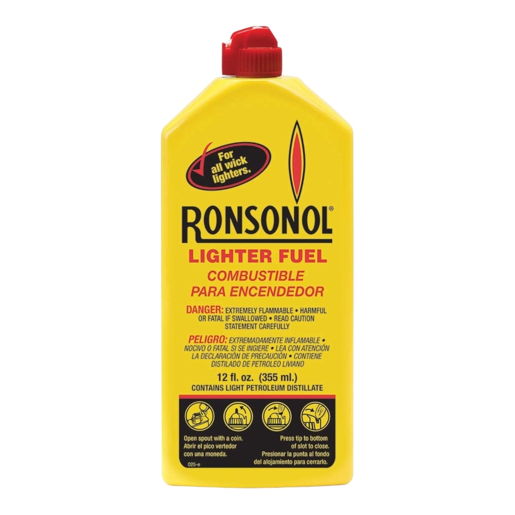 RONSON LIGHTER FUEL 12FL OZ