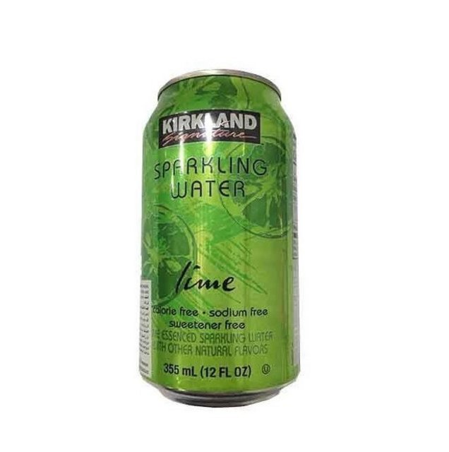 SAFE CAN KIRKLAND SPARKLING WATER