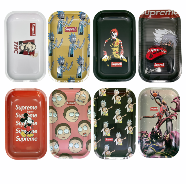 SUPREB X BW METAL TRAY MEDIUM ASSORTED DESIGNS