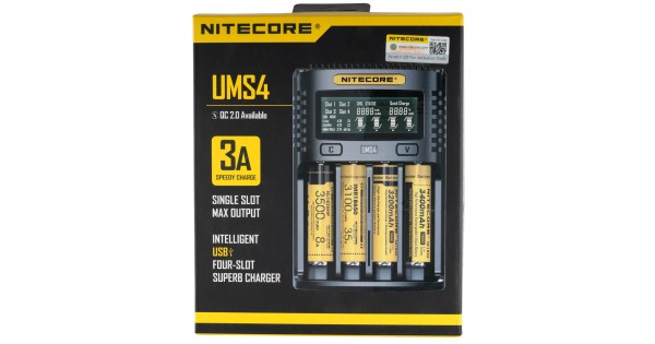 NITECORE UMS4 3A SPEEDY CHARGER