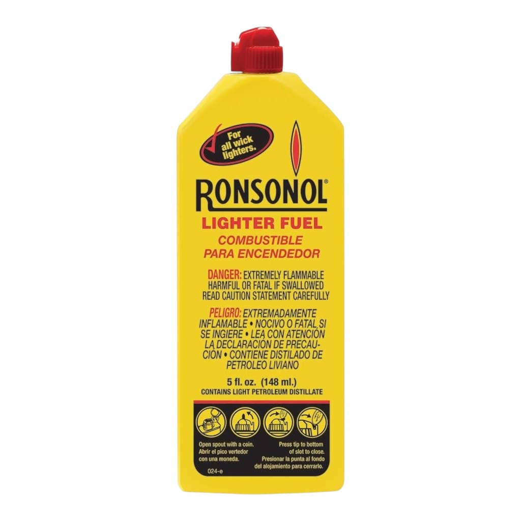 RONSON LIGHTER FUEL 5 FL OZ. 148ML