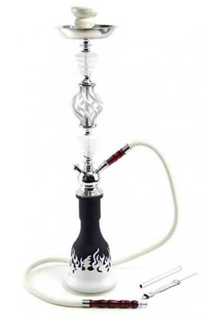 ZEBRA SMOKE FREDDY 2 HOSE HOOKAH ASSORTED COLORS