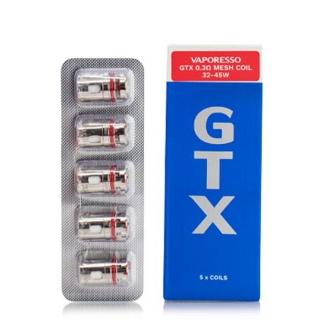 VAPORESSO GTX 0.8OHM MESH COIL 5CT'