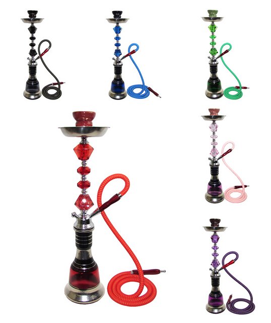 ZEBRA SMOKE FLAGSHIP 2 HOSE HOOKAH ASSORTED COLORS