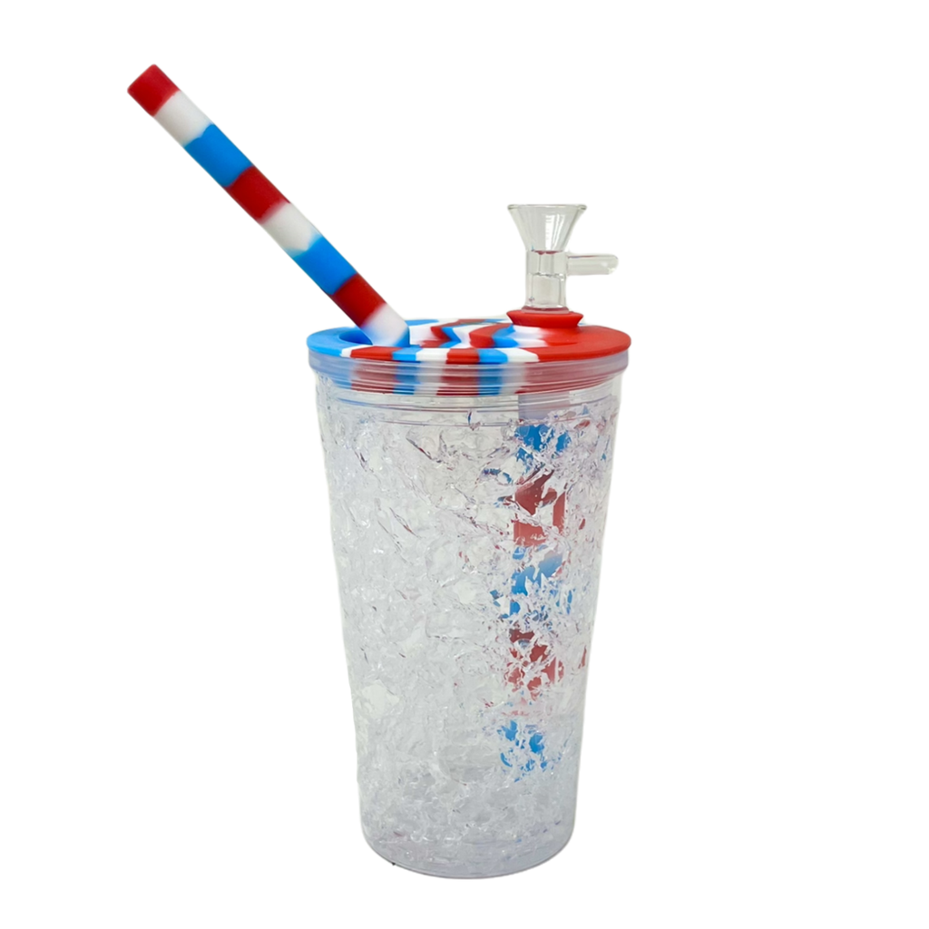 MAJELO SILICONE WATER PIPE FREEZ COOLING CUP BUBBLER #H95