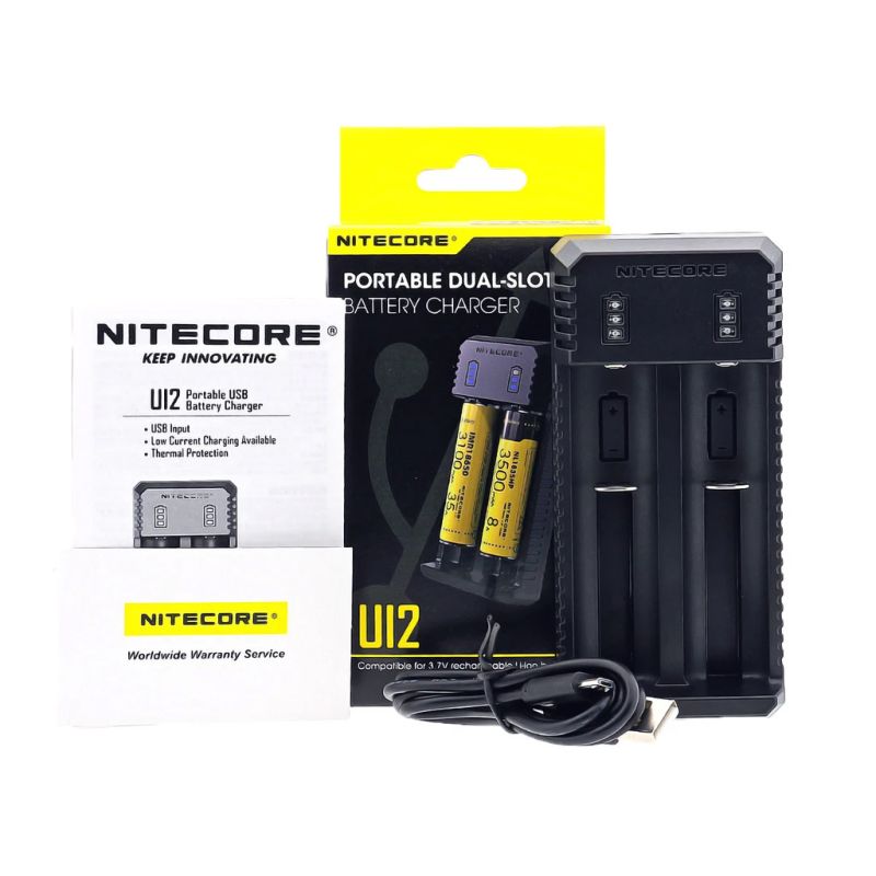 NITECORE UI2 DUAL-SLOT BATTERY CHARGER