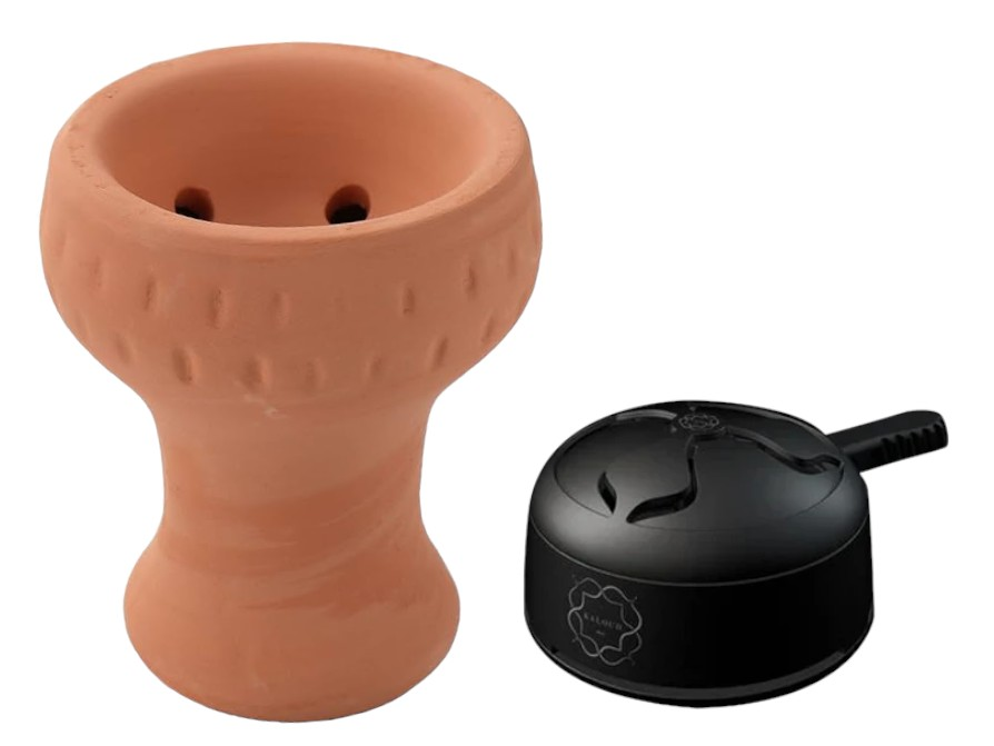 DILAW CLAY BOWL AND LOTUS COMBO
