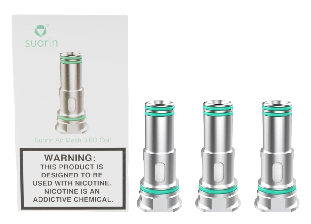 SUORIN AIR MESH 0.6OHM COIL 3CT