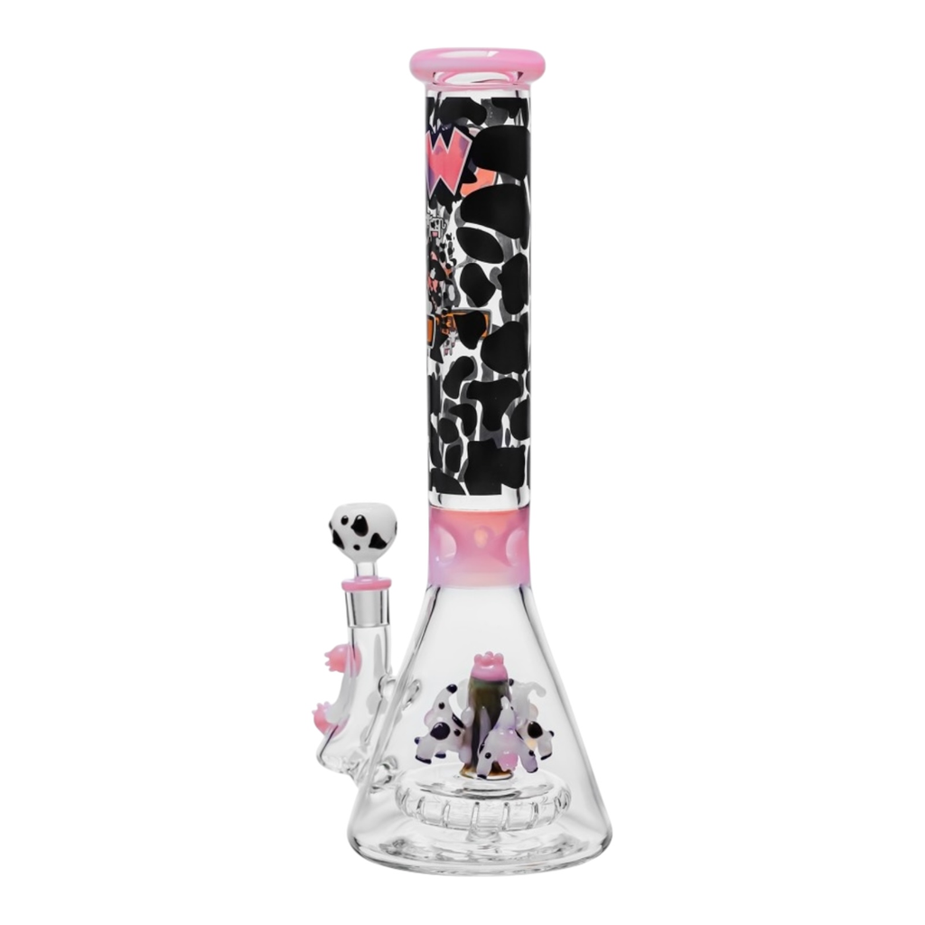 CHEECH DAIRY QUEEN OF THE SESH 16" GLASS WATER PIPE #CHE-372
