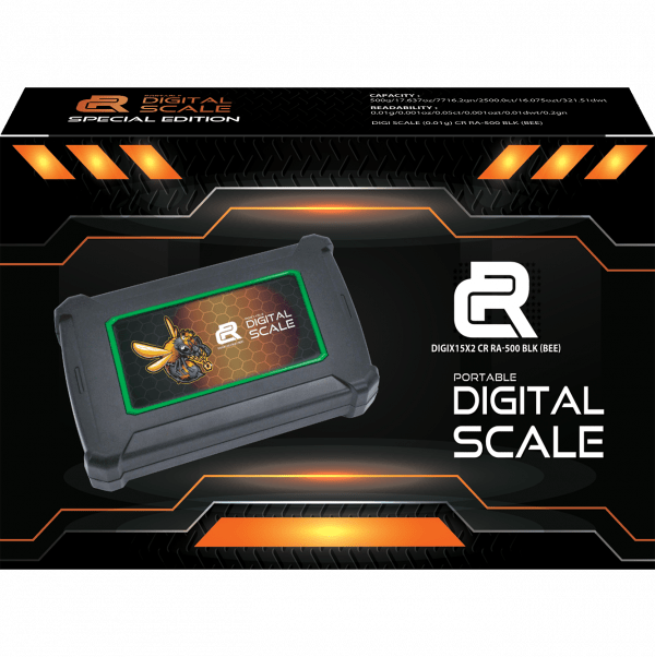 CR RA-500 BLK BEE 3D PORTABLE DIGITAL SCALE 500G X 0.01G