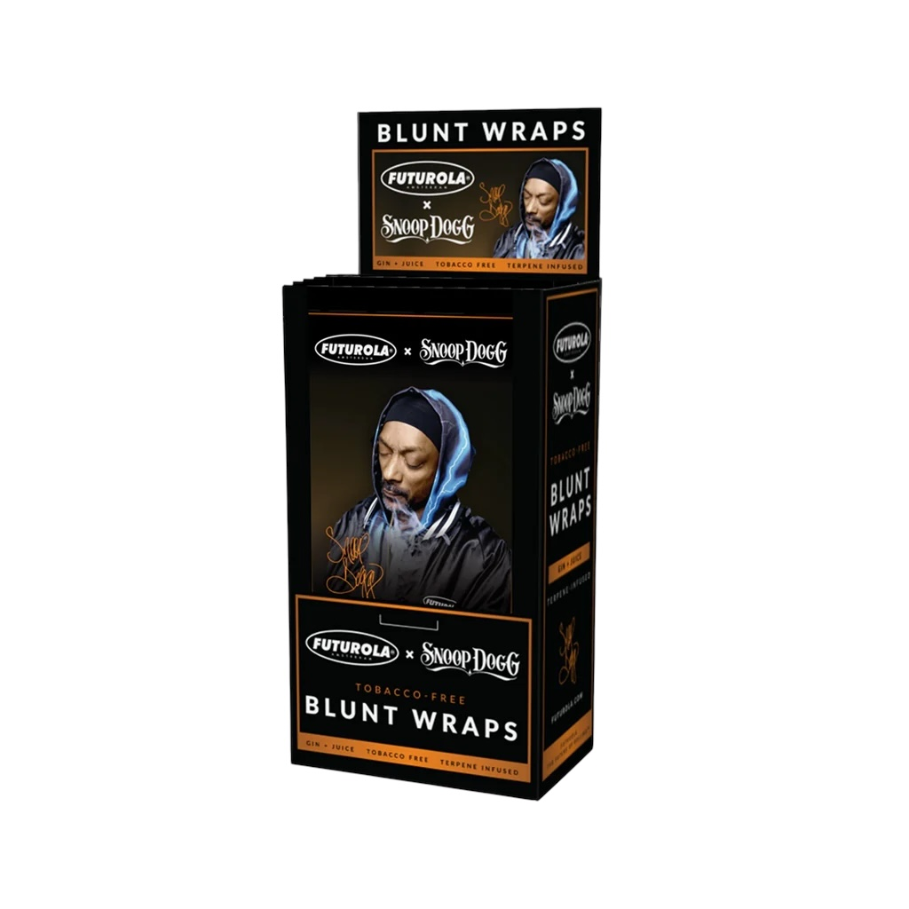 FUTUROLA X SNOOP DOGG GIN & JUICE BLUNT WRAPS 25CT