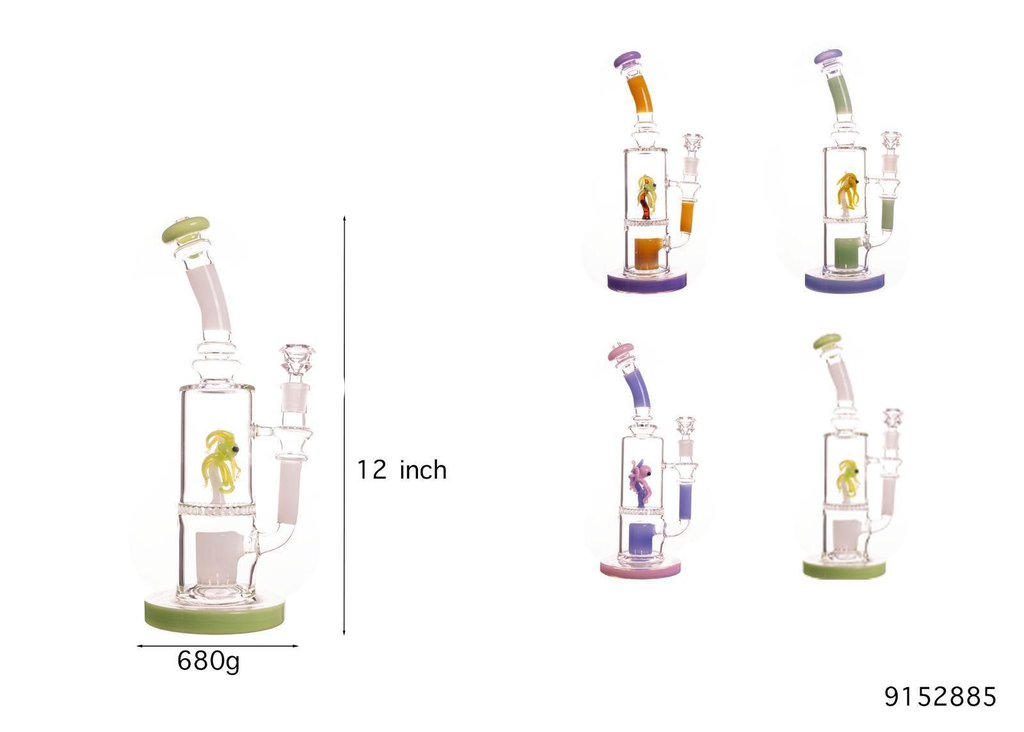 JELLY HIVE TOWER DESIGNS GLASS WATER PIPE #9152885