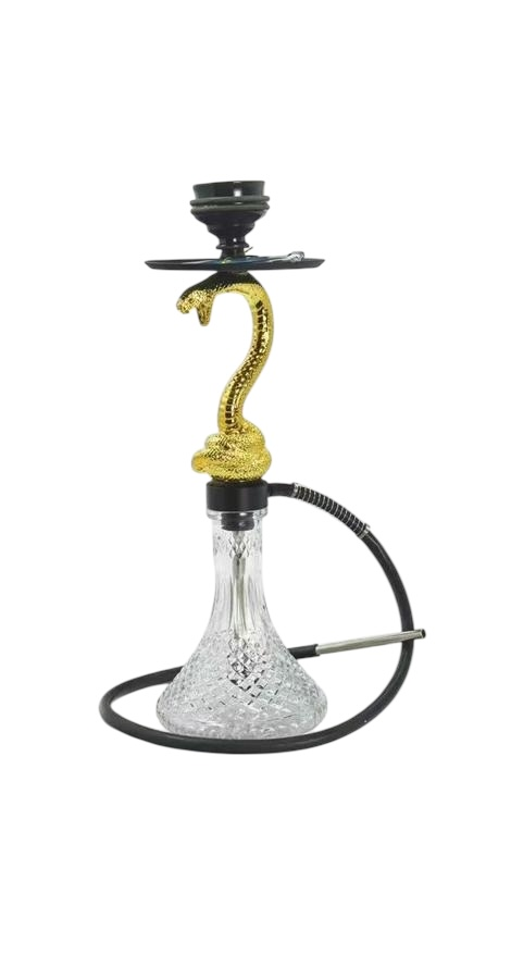 LUXX ALUMINUM SNAKE RESIN HOOKAH
