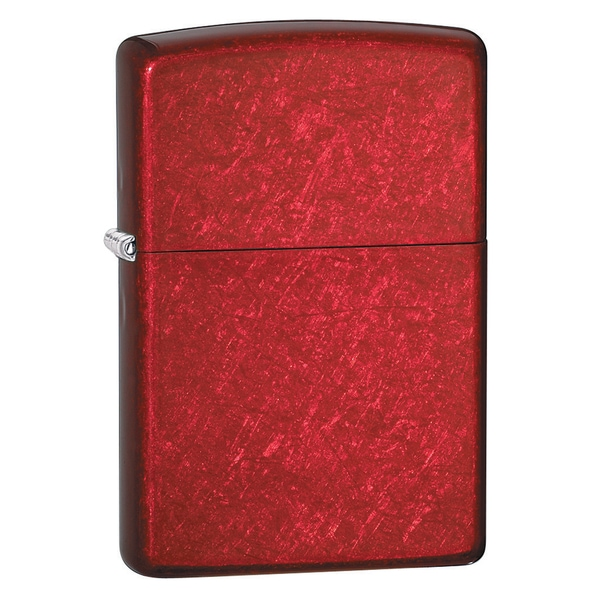 ZIPPO LIGHTER CANDY APPLE RED MT DESIGN 21063