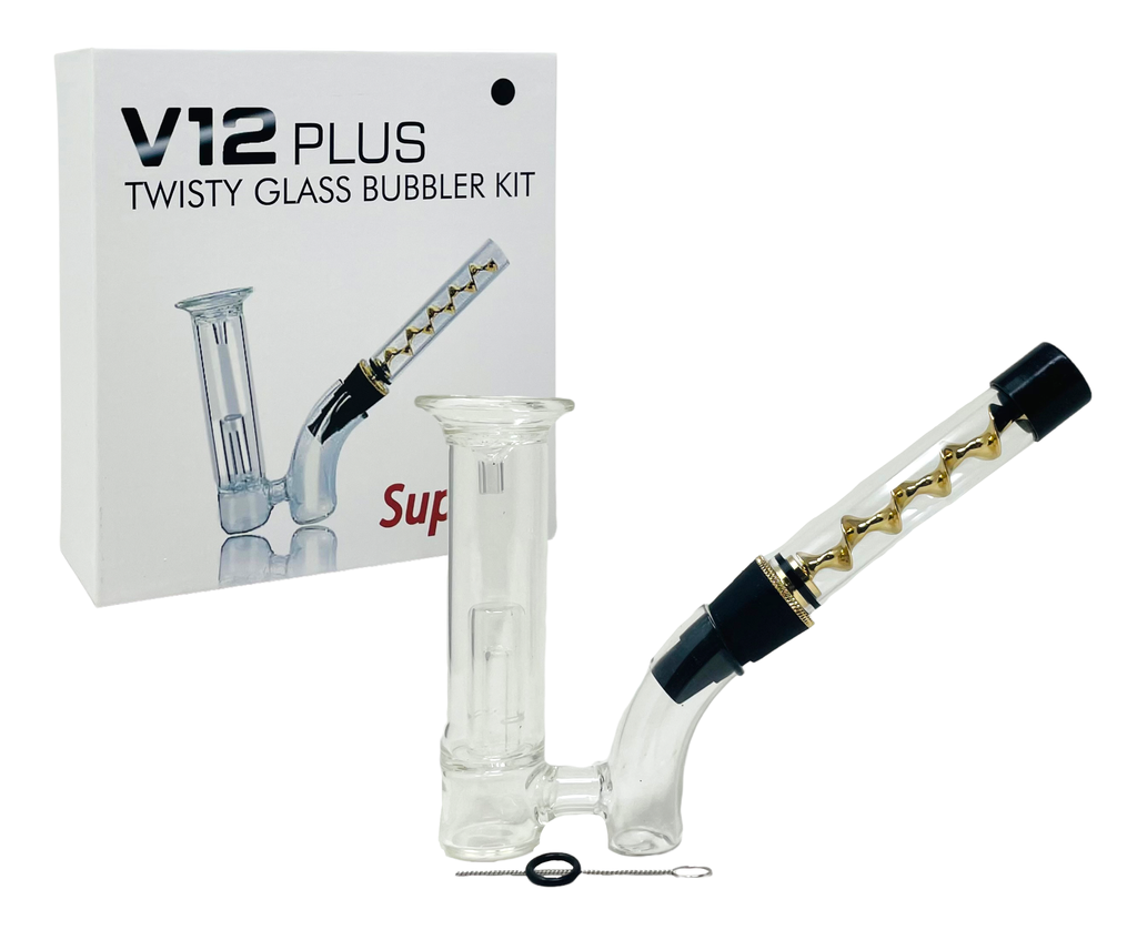 SUPREB V12 PLUS TWISTY GLASS BUBBLER KIT