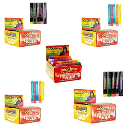 DOOB TUBES LARGE AIRTIGHT CONTAINERS BOX OF 25