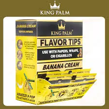 KING PALM FLAVORED SQUEEZE & POP FILTERS PP BOX OF 50