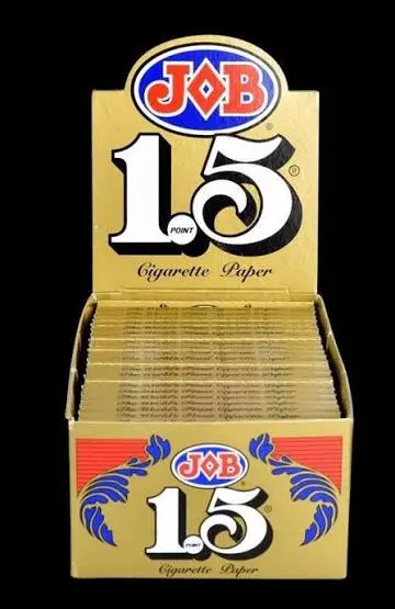 JOB GOLD ROLLING PAPER BOX OF 24