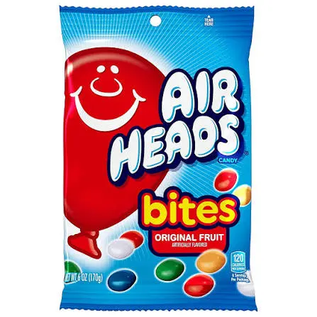 AIRHEADS BITES ORIGINAL FRUIT 18CT