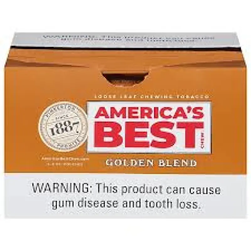America's best Golden blend tobacco pouches