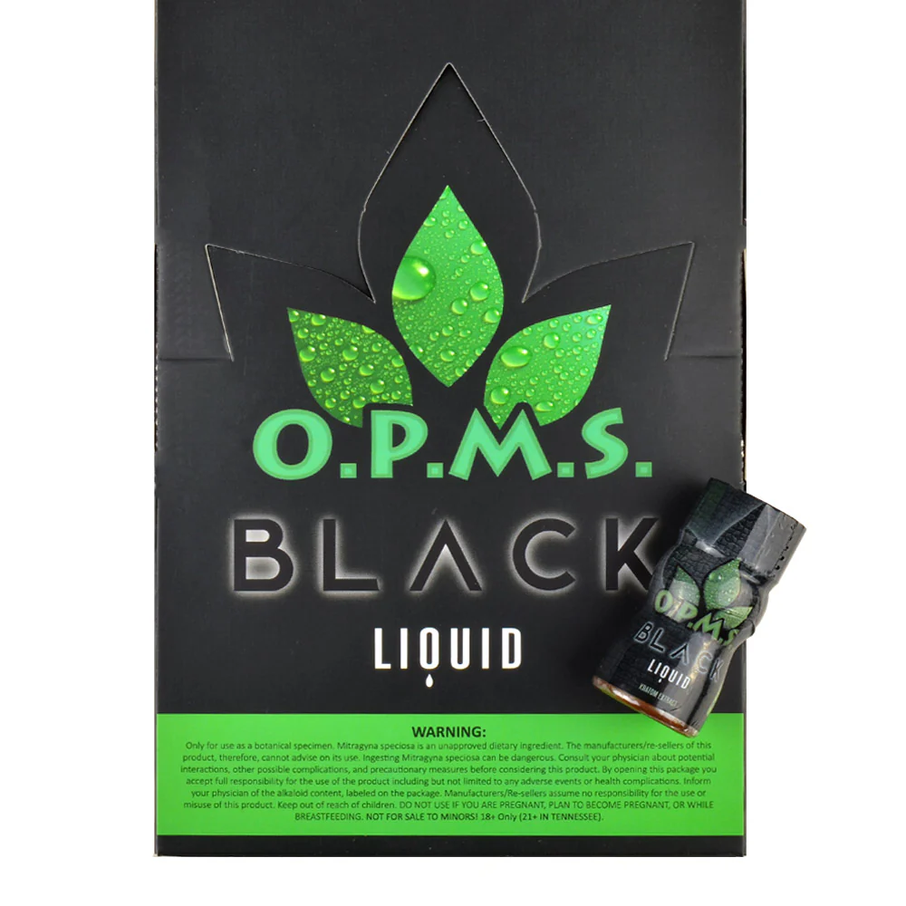 OPMS Black Liquid Kratom Extract
