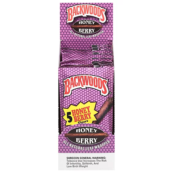 BACKWOODS HONEY BERRY CIGARS 8-5PACKS 