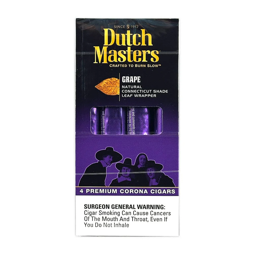DUTCH MASTERS PREMIUM CIGARS, 5 Packs of 4