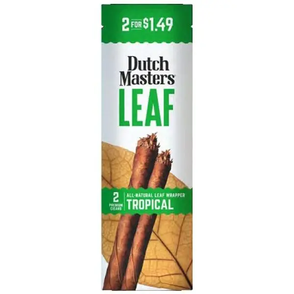 DUTCH MASTERS LEAF 2 FOR $1.49