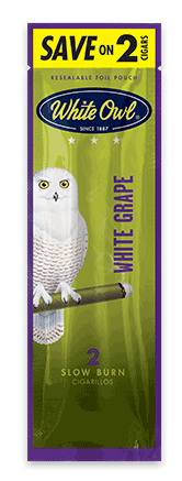 WHITE OWL SAVE ON 2 CIGARS(SLOW BURN)