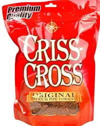 CRISS CROSS 6.oz PREMIUM PIPE TOBACCO BAGS 