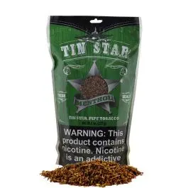 TIN STAR 3.oz(85g) PIPE TOBACCO BAGS 