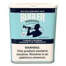 BUGLER TURKISH CIGARETTE TOBACCO 6.oz CANS