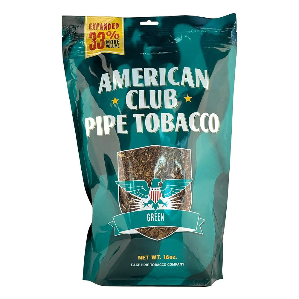 AMERICAN CLUB 16.oz PIPE TOBACCO bags 