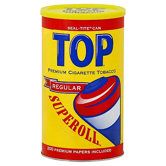 TOP Superoll Cigarette Tobacco Regular Can - 3.5 Oz