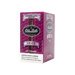 BLUNTVILLE NATURAL LEAF WRAPPED 25CT