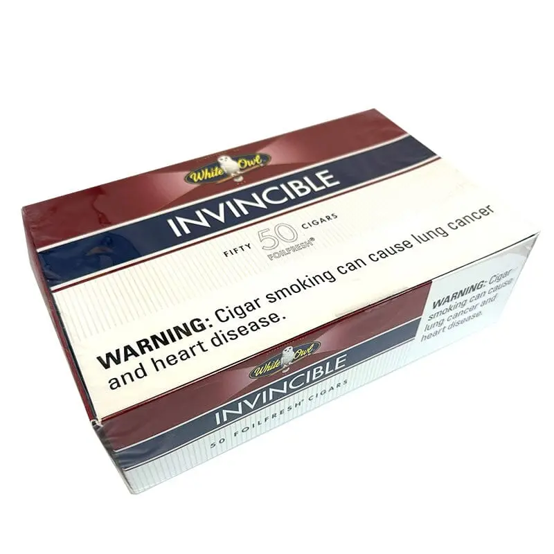 WHITE OWL INVINCIBLE 50 CIGARS 