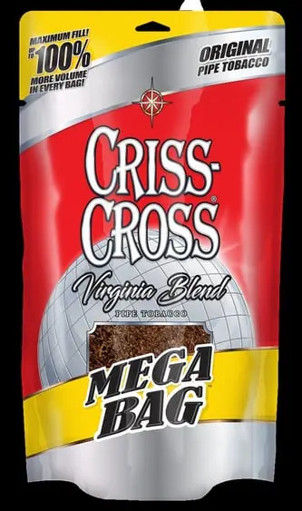 CRISS CROSS VIRGINA BLEND PIPE TOBACCO 16.oz 