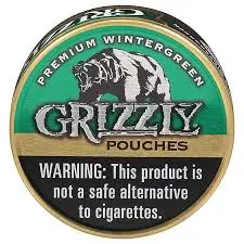 GRIZZLY WINTERGREEN POUCHES