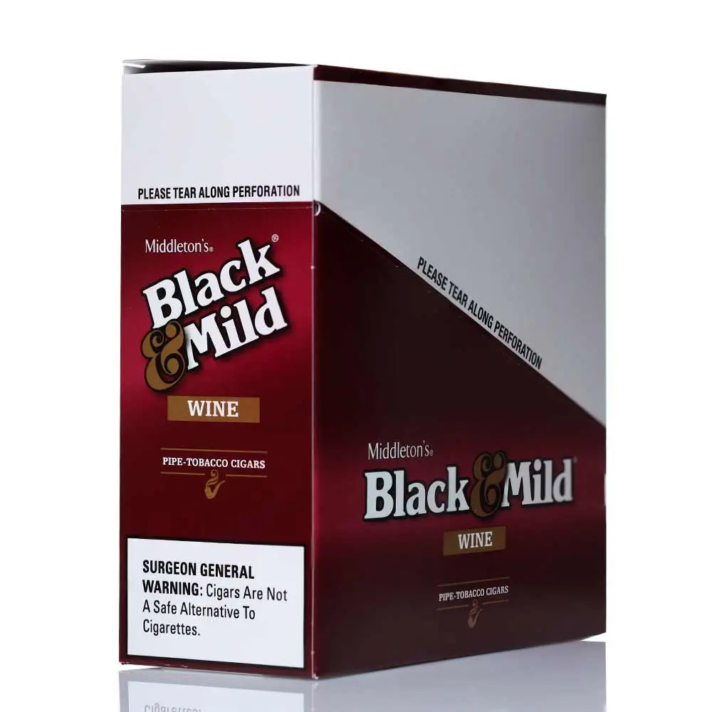 BLACK & MILD PLASTIC TIP TEN-5 PCKS