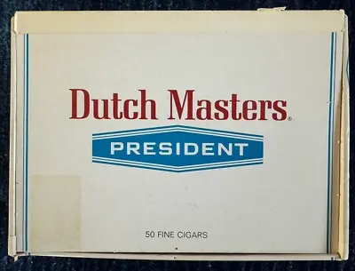 DUTCH MASTERS PRESIDENT 50 FINE CIGARS