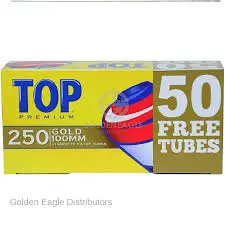 TOP GOLD 100'S CIGARETTE FILTER TUBES