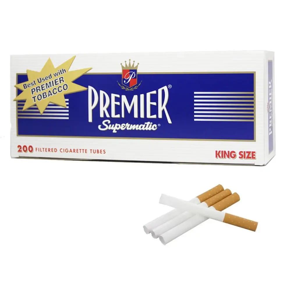 PREMIER NAVY-BLUE KING SIZE CIGARETTE TUBES