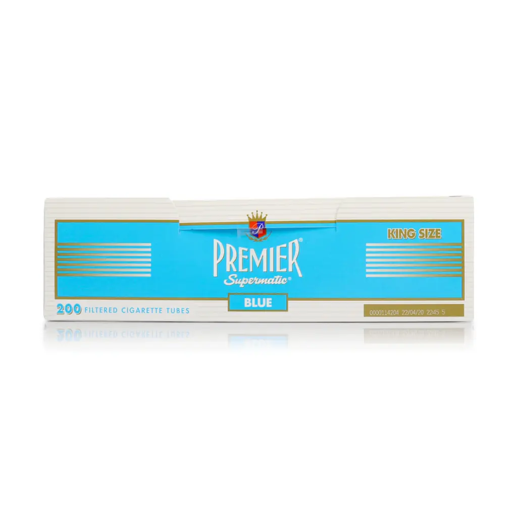 PREMIER BLUE KING-SIZE CIGARETTE TUBES
