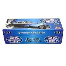 HOT ROD TUBES SMOOTH KING SIZE 200ct 5 Per Box