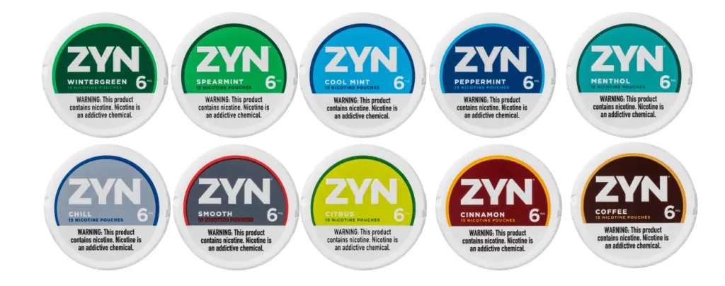 ZYN USA NICOTINE POUCHES 5CT